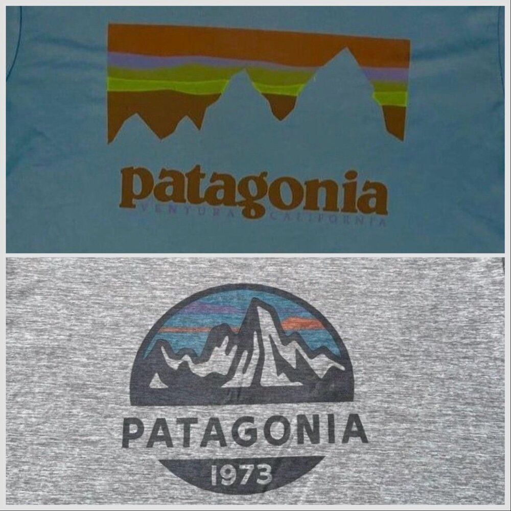 Patagonia Bundle Capilene Cool Daily Short Sleeve 2Pack Turquoise Grey large EUC